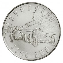 Italy 2022 5 euro silver coin - 100th Anniversary The Monza Circuit