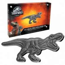 Niue 2021 5 dollars silver coin - Tyrannosaurus Rex (T-Rex) (PROOF)