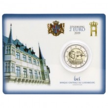 Luxembourg 2019 2 euro coincard - The 100th anniversary of the universal suffrage (BU)