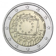 Portugal 2015 2 euro coin - Flag