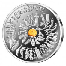 Lietuva 2021 5 euro sidabrinė moneta - Jūros šventė (PROOF)