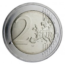 Suomija 2022 2 eurų proginė moneta - Erasmus programa