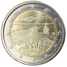 Suomija 2018 2 eurų moneta - Nacionalinis parkas Koli