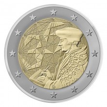 Lithuania 2022 2 euro coin - Erasmus programme