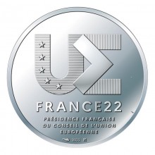 France 2022 20 euro silver coin - French presidency of the Council of the EU
