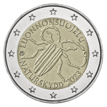 Suomija 2023 2 eurų proginė moneta - Gamtos apsauga