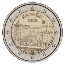 Spain 2023 2 euro coin - Cáceres