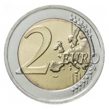 San Marinas 2023 2 eurų moneta face value