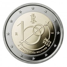 Italy 2023 2 euro coin - 100th anniversary of the Air Force