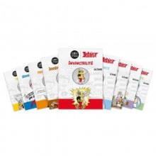 Prancūzija 2022 18x10 euro sidabrinių spalvotų monetų rinkinys su albumu - Asteriksas (BU)