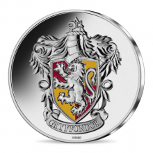 Prancūzija 2022 10 euro sidabrinė spalvota moneta - Haris Poteris*Gryffindor (BU)