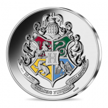 France 2022 10 euro silver coloured coin - Harry Potter*Hogwarts  (BU)