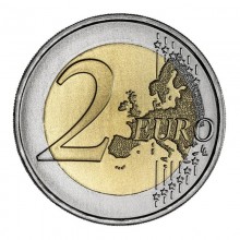 Portugal 2022 2 euro coin - Erasmus programme