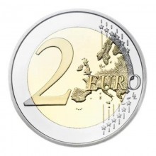 Suomija 2015 2 eurų moneta - Jean Sibelius