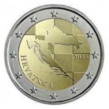 Croatia 2001 2 euro coin