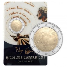 Malta 2023 2 euro coincard - 550th anniversary of the birth of Nicolaus Copernicus (BU)