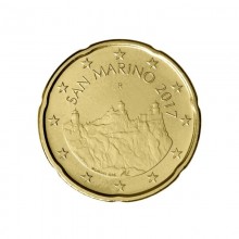 San Marino 2017 20 eurocent coin