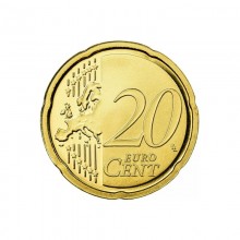 San Marinas 2017 20 eurocent nacionalinė moneta