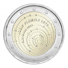 Slovėnija 2023 2 euro proginė moneta - Josip Plemelj