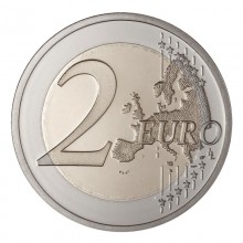 Liuksemburgas 2024 2 euro proginė moneta - Didžiojo kunigaikščio Guillaume II mirties 175-metis