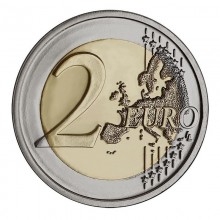 Italija 2022 2 eurų proginė moneta - Erasmus programa