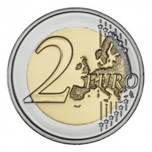 Italy 2022 2 euro coin - Italian National Police