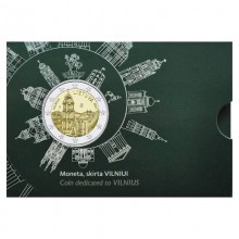 Lithuania 2017 2 euro coincard - Vilnius (BU)