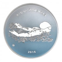 Lietuva 2016 20 euro sidabrinė moneta dėžutėje - XXXI olimpiada Rio de Žaneire (PROOF)