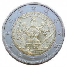 Vokietija 2024 2 euro proginė moneta - Šv. Pauliaus bažnyčios konstitucija