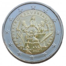 Vokietija 2024 2 euro proginė moneta - Šv. Pauliaus bažnyčios konstitucija