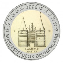 Vokietija 2006 2 euro proginė moneta - Šlėzvigas-Holšteinas