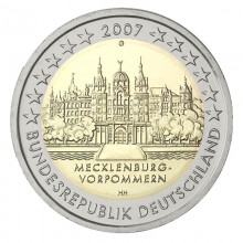 Germany 2007 2 euro coin - Mecklenburg - Western Pomerania