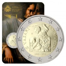 San Marinas 2011 2 euro proginė moneta - Giorgio Vasari (BU)
