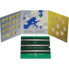 Lithuania 2020 euro coin set BU