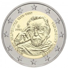Greece 2019 2 euro coin - 100th anniversary of Manolis Andronikos birth