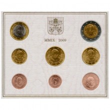 Vatican 2009 euro coin set (BU)