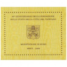 Vatikanas 2009 euro monetų rinkinys (BU)