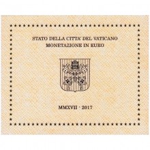 Vatikanas 2017 euro monetų rinkinys (BU)