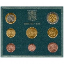 Vatikanas 2018 euro monetų rinkinys (BU)