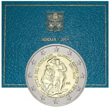 Vatikanas 2019 2 euro proginė moneta kortelėje - Siksto koplyčia (BU)