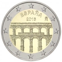 Ispanija 2016 2 euro proginė moneta - Segovia
