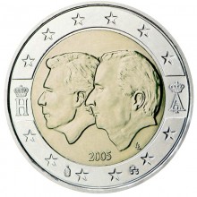 Belgija 2005 2 euro proginė moneta kortelėje - Belgijos ir Liuksemburgo ekonominė sąjunga (BU)