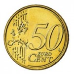 National 50 euro cent coins